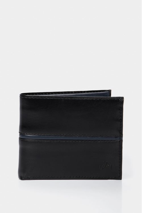 Maple Wallet in Black Leather