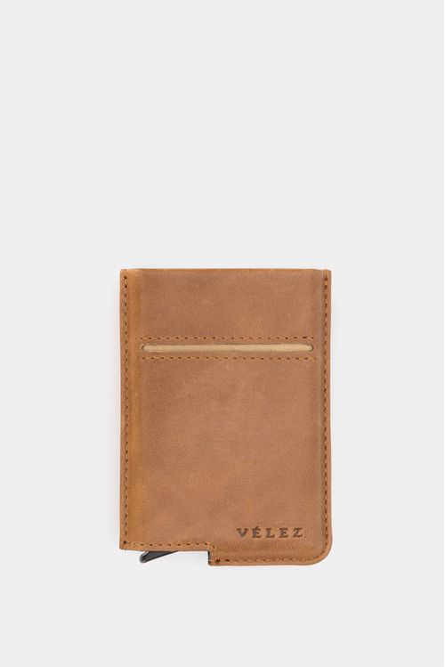 Leather Miniwallet Document Holder