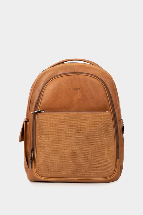 Tropical Leather Backpack