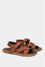 Sandalias-De-Cuero