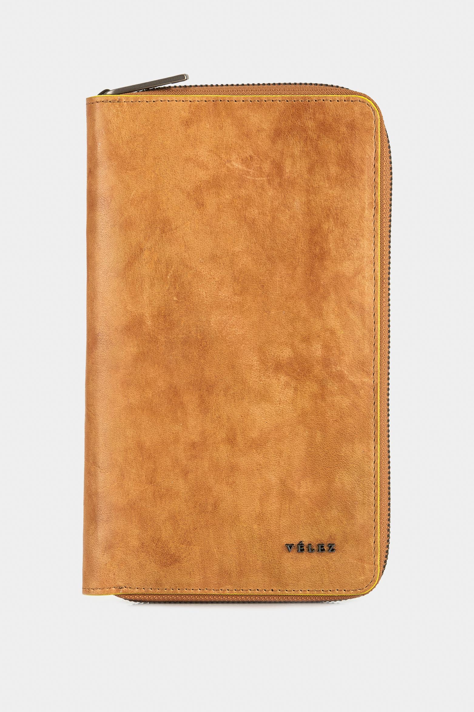 Marble Leather Passport Holder for Women with Engraving| Vélez