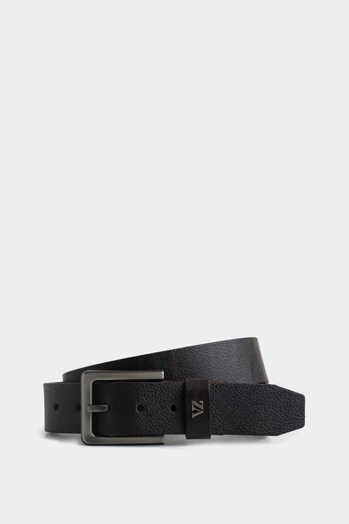 Unifaz Duna 2 Leather Belt for Men with Trapezoidal Tip