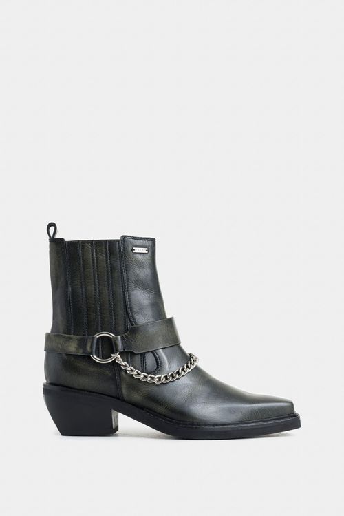 Aurora Texan Ankle Boots for Women, Brush Off Leather
