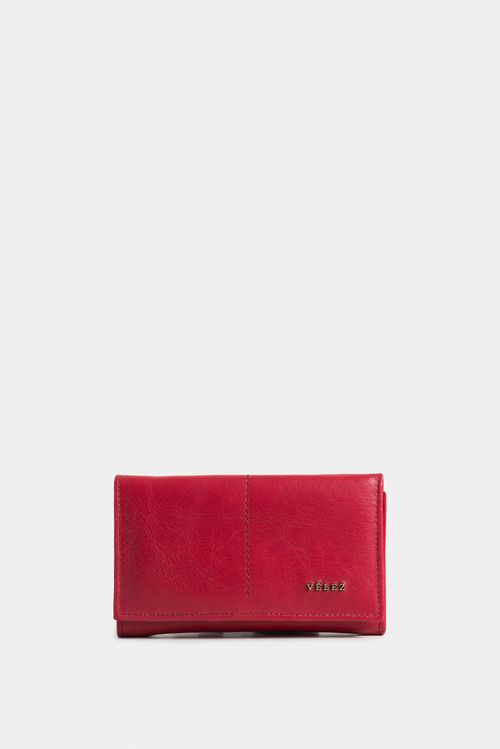 Women's Real 3.0 Leather Foldable Wallet with Ample Capacity