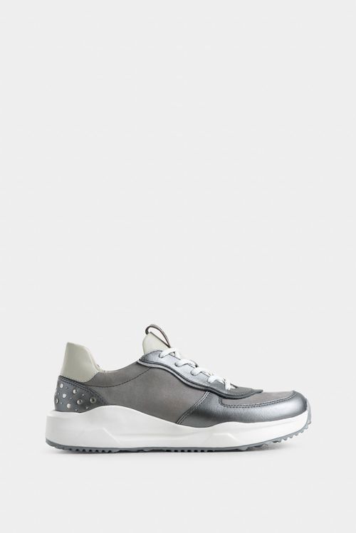 Crissanthe Leather Tennis Shoes for Women with Details