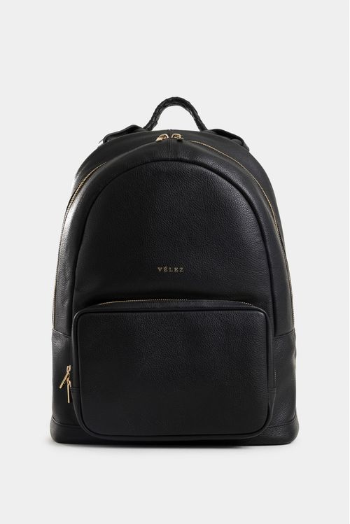 Alava Leather Backpack for Women with Braided Handle