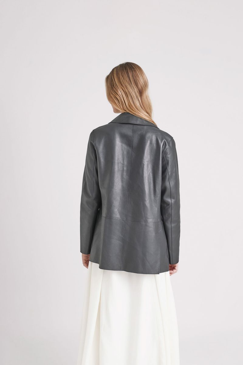 Blazer-de-cuero