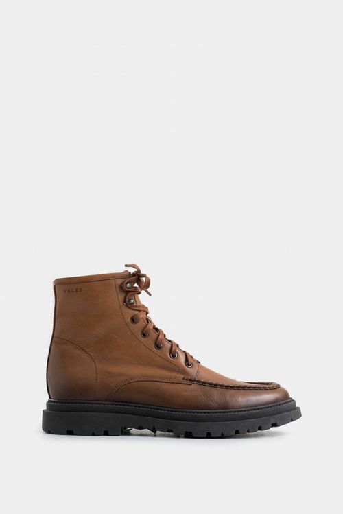 Men's Ster 2 Leather Boots with Semi-Treaded Sole