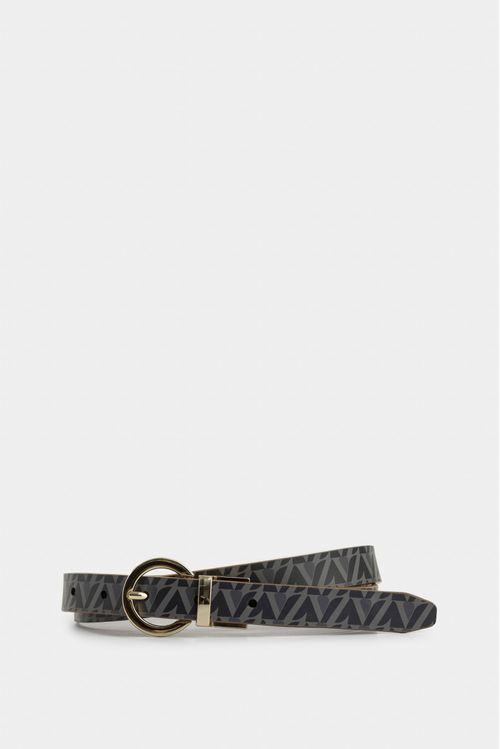 Cintu Double-Faced Leather Belt for Women, Monogram