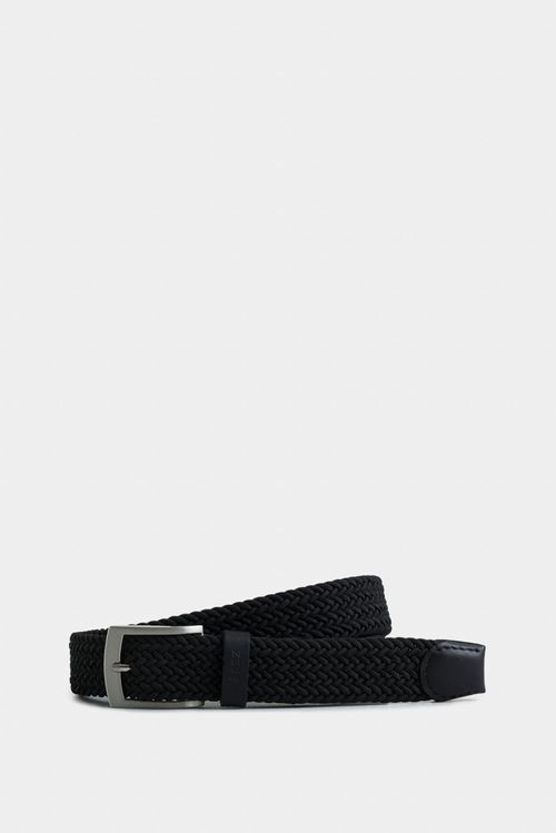 Single Face Leather Cord Belt for Men