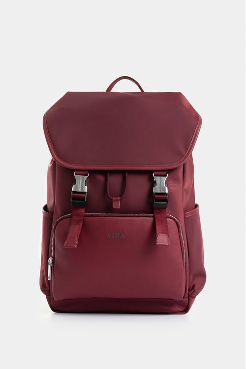 Torino Leather and Textile Backpack for Men with Timeless Design