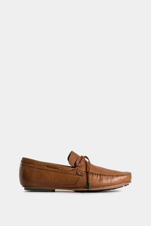 Atacama Leather Loafers for Men with Hand-Tampered Upper Honey 38