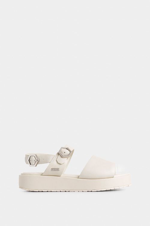 Maia Platform Sandals for Women Hexagonal Detail