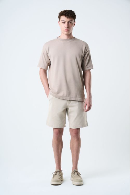 Marfil Linen Bermuda Shorts for Men Wide Fit