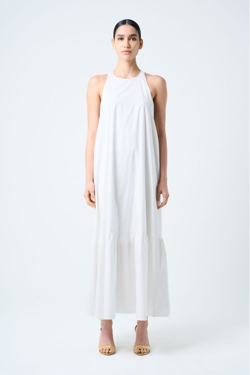 Acrux Loose-Fit Dress for Women Halter Neck