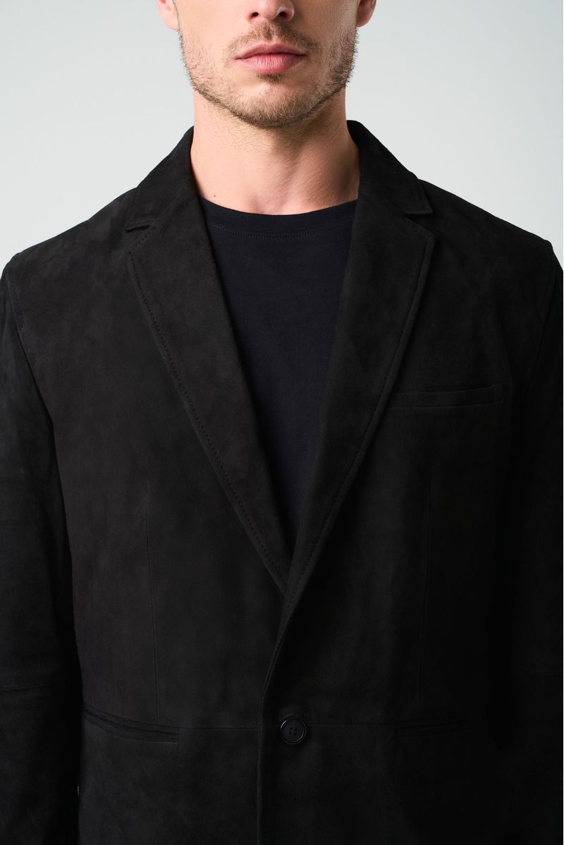Blazer-de-gamuza