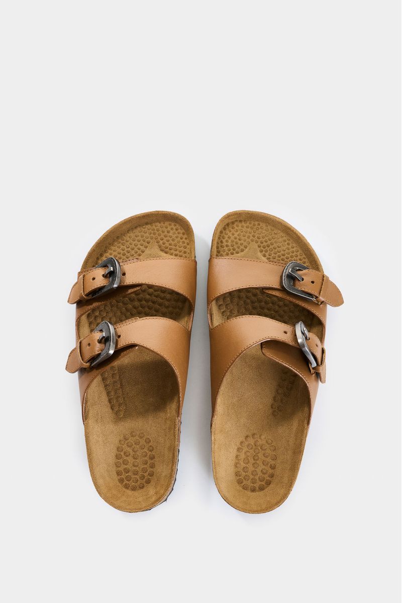 Sandalias-planas-de-cuero