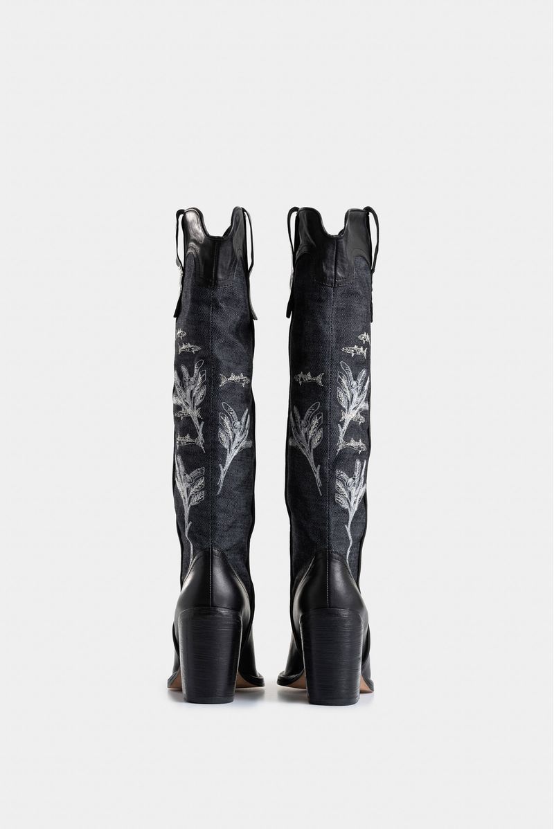 Botas-de-cuero