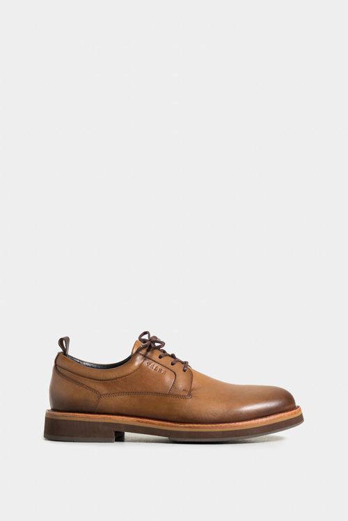 Boreal Páramo antique-effect leather lace-up shoes for men
