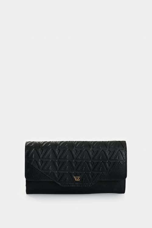 Women's Damasco Leather Checkbook Holder Monogram