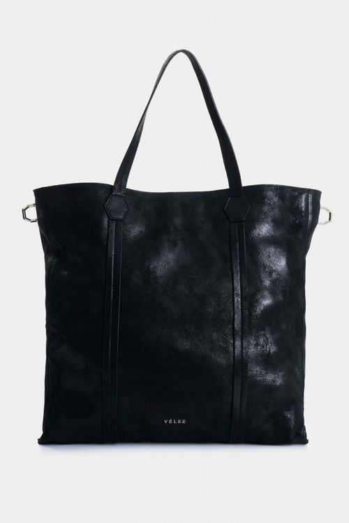 Women's leather Shopping Orión with braided detail