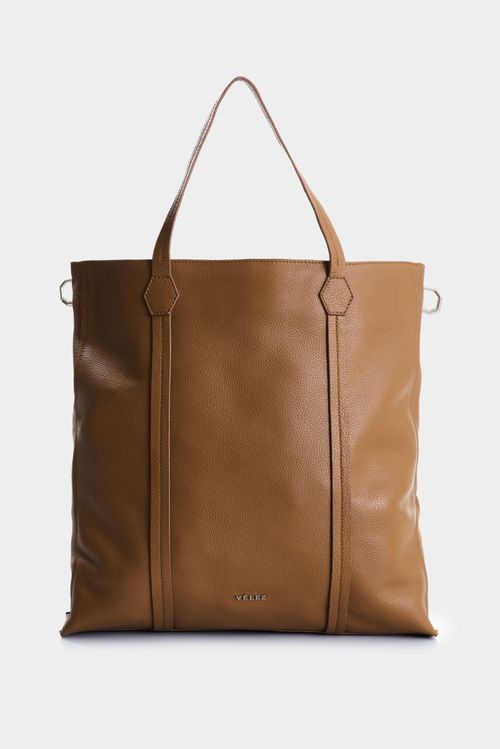 Women's leather Shopping Orión with braided detail