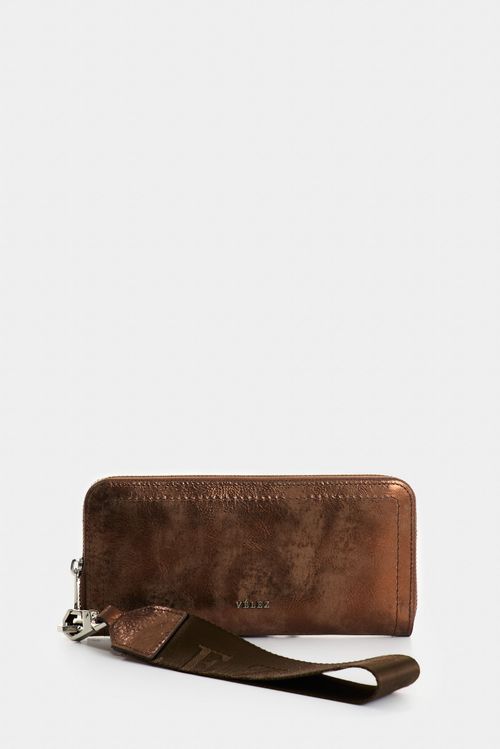 Arezzo Women's Folia Leather Checkbook Wallet