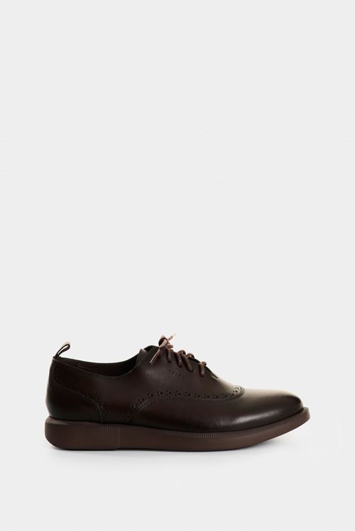Elon men's leather lace-up dress shoes