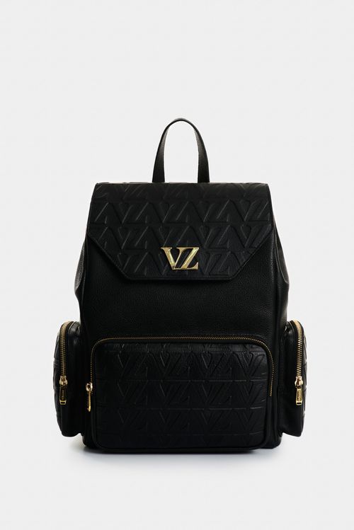 Silene Monogram Leather Backpack for Women