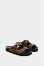 Sandalias-planas-de-cuero