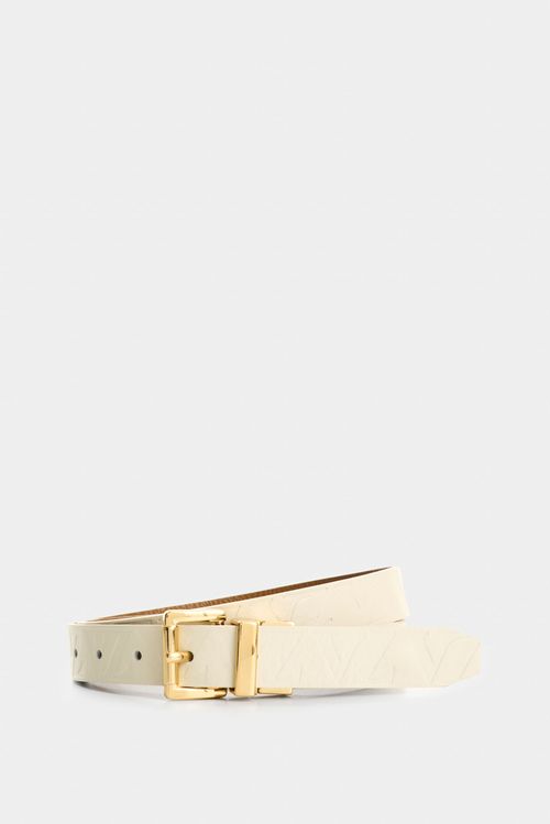 Calix Reversible Women's Leather Monogram Belt