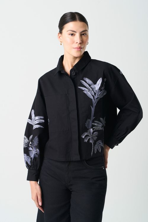 Women's Dune Jacket with embroidered detail