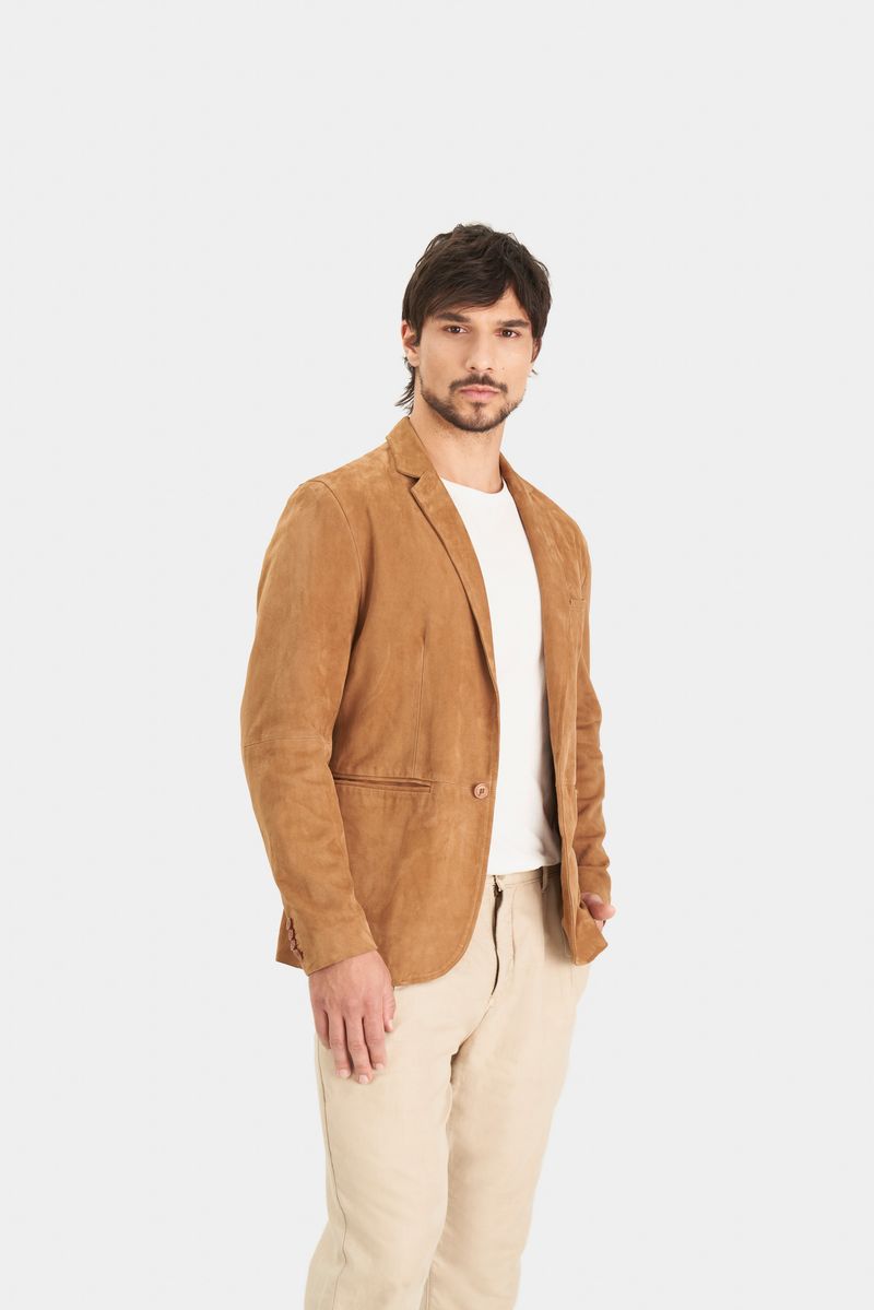 Blazer-de-gamuza